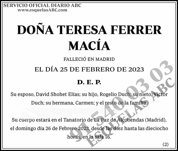 tetesa ferrer lemon grove tetesa ferrer