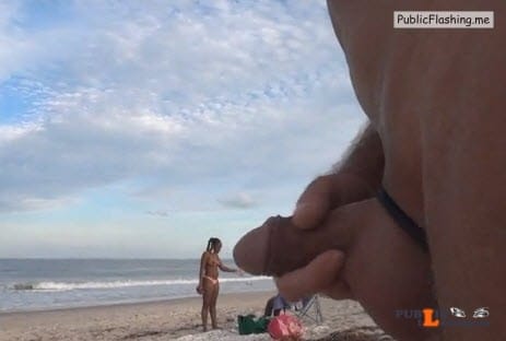 david gruninger recommends Nude Beach Jerk Off