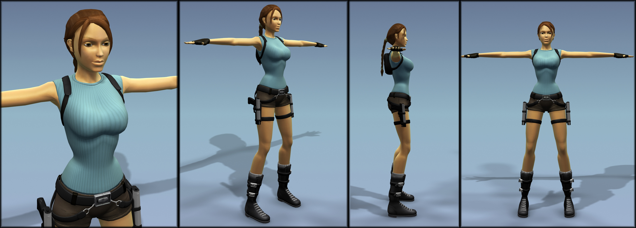 Best of 3d animation lara croft