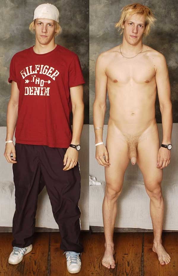 clothed male naked male videos - big breast squeeze men that masturbate together
