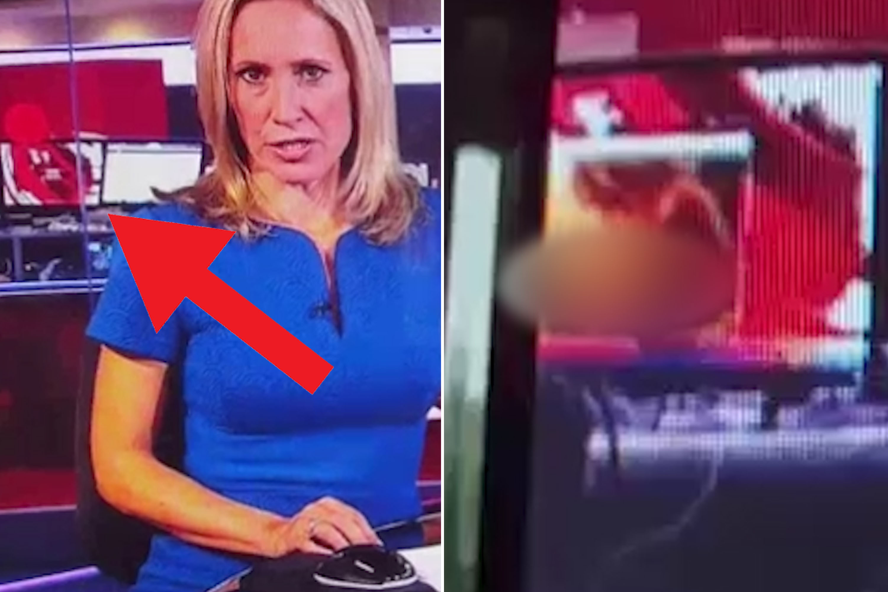 claire crossan recommends News Reporters Stripping