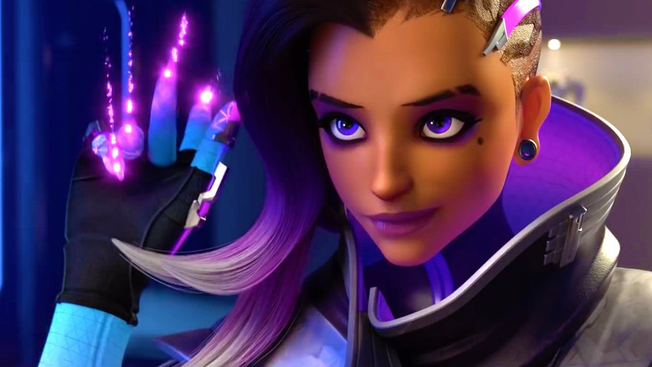 sombra porn overwatch - breast smother footjob compilation