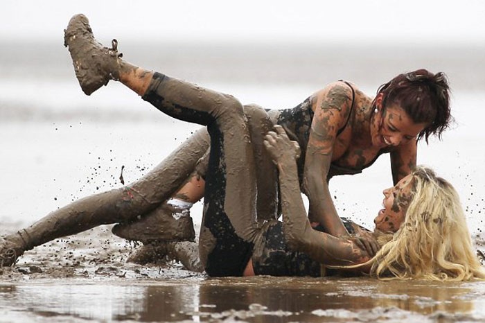 Tane mcclure nude spanking men Mud Fight Nude demons hd