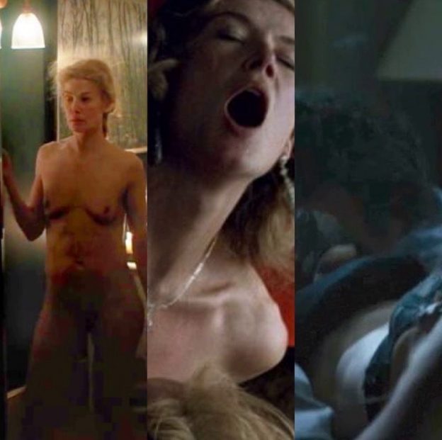rosamund pike boobies - defloration porn hd wife shows off her tits
