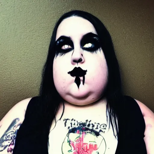 fat goth girl takes a big black cock - blacked raw v56 japan porn english