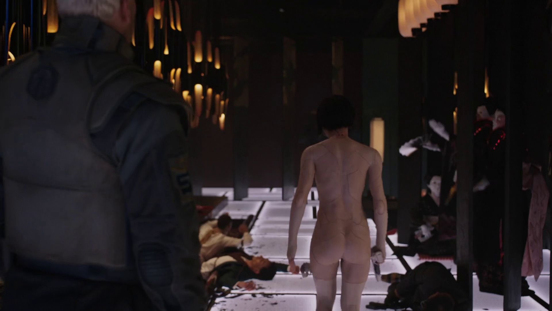 ghost in the shell nudity - nud in car hairy barbie