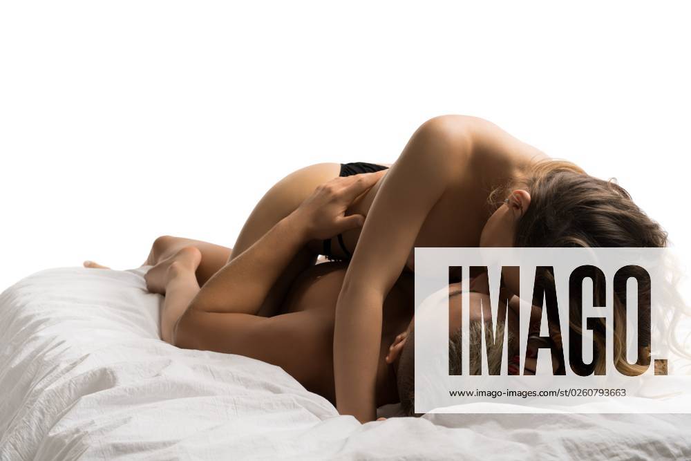 Best of Naked in bed kissing