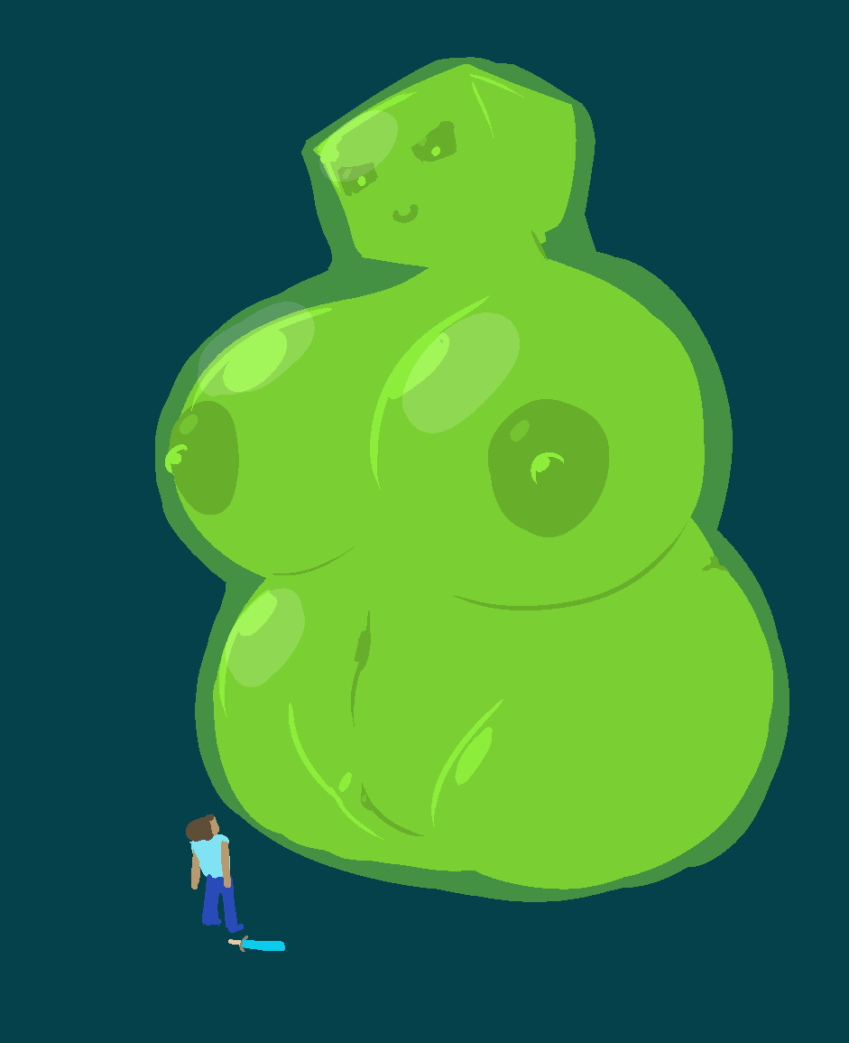 minecraft slime porn - damion dayski porn lt ebony anal