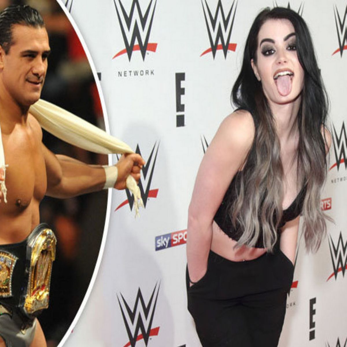 daniel carbs recommends paige threesome wwe pic