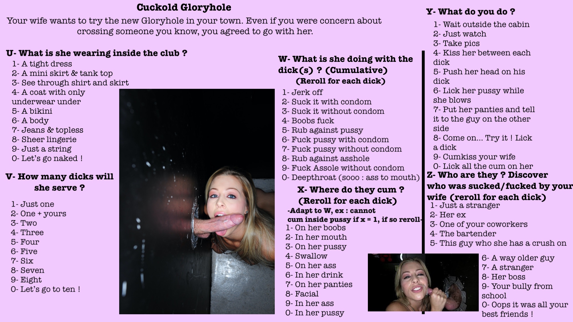 dale harshbarger like cuckold wife gloryhole photo brenda imel recommends cuckold wife gloryhole pic