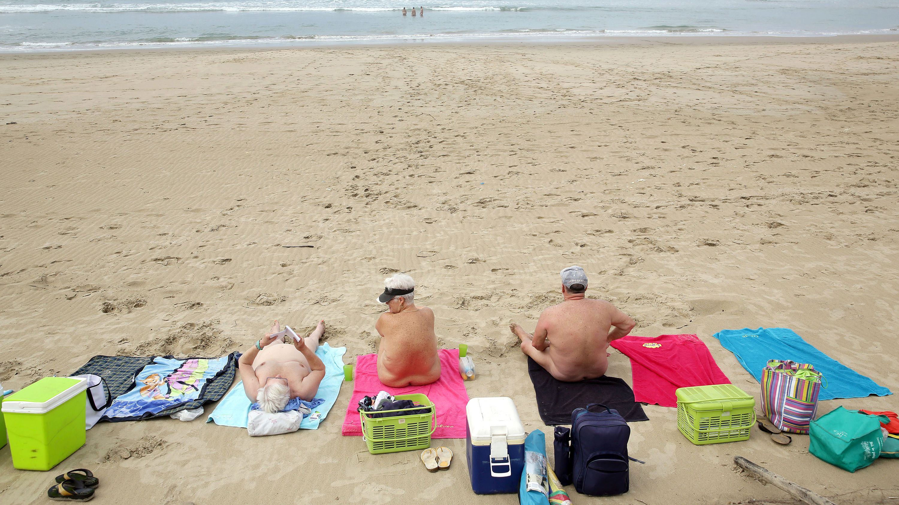 alli white recommends naked people on nude beach pic