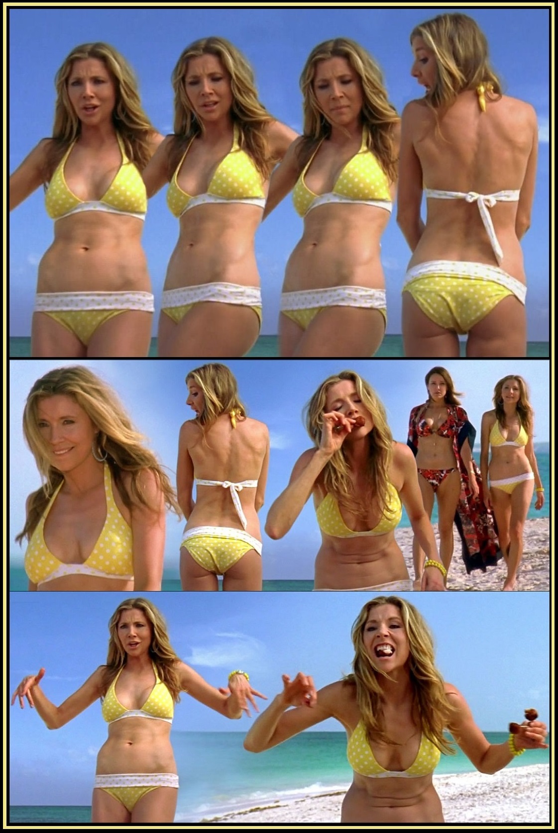 sarah chalke in a bikini - luna fae anal rome milf