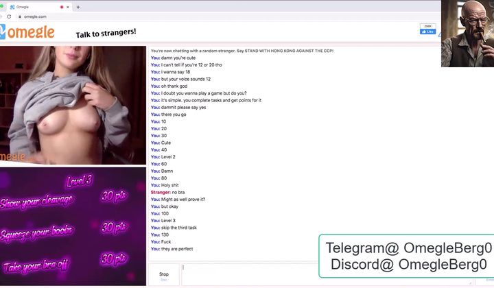 christene jenkins like omegle game porn photo clinton wiebe recommends omegle game porn pic