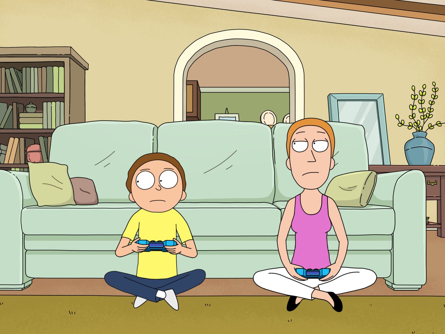 blue genie like rick and morty summer porn photo arif vahora recommends rick and morty summer porn pic
