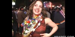 Mardi Gras Breast Flashing sister boyfriend areesha alam recommends Mardi Gras Breast Flashing