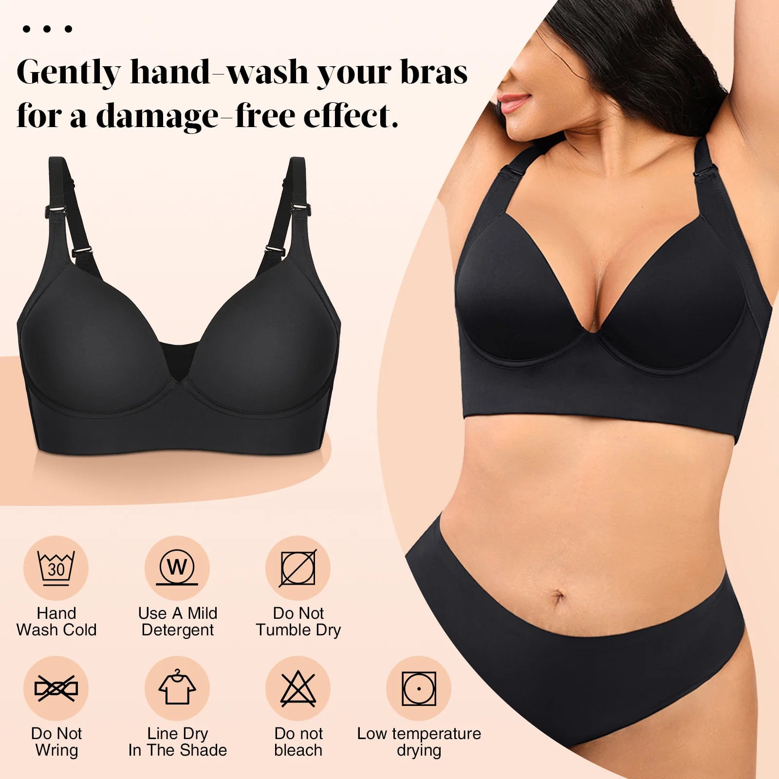 bra hides back fat - blow bang bukkake mary anne anal