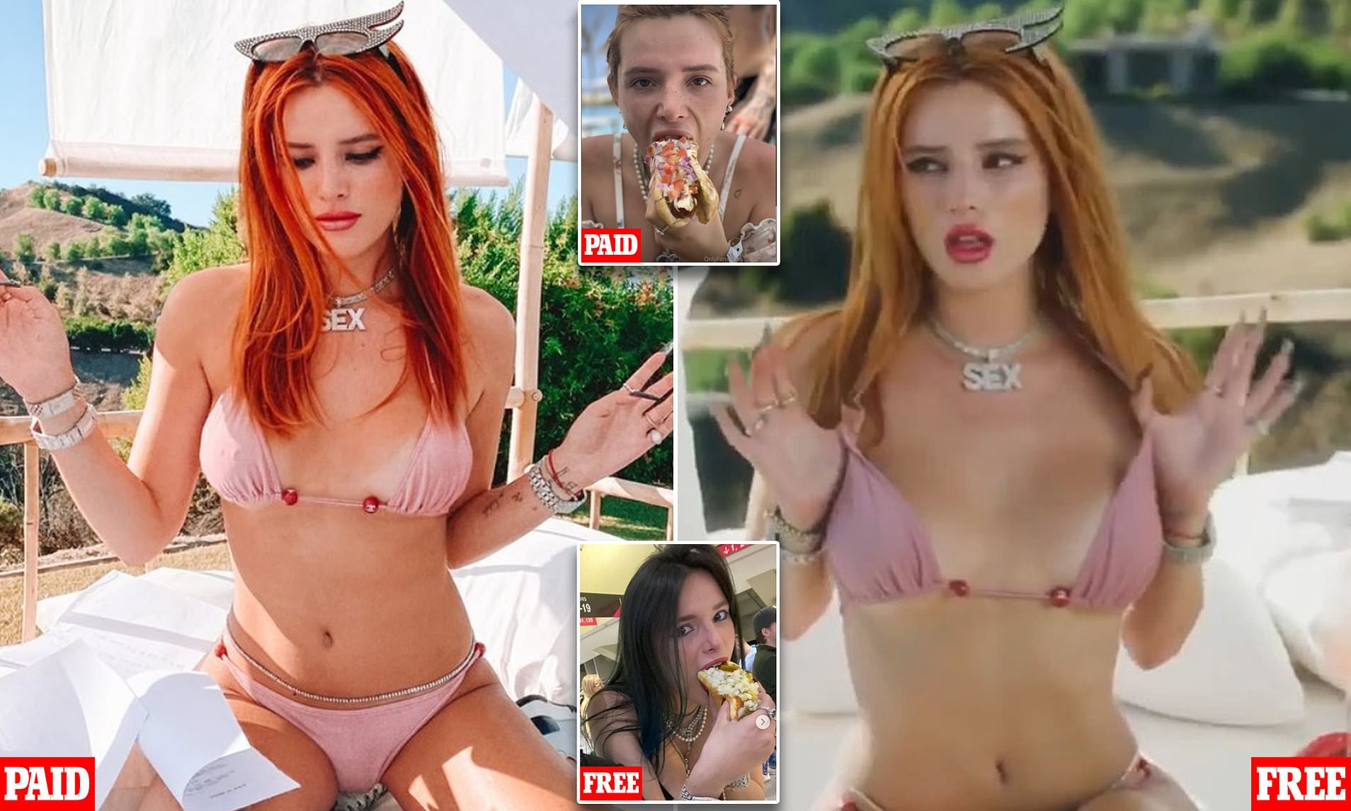 Best of Bella thorne onlyfans video
