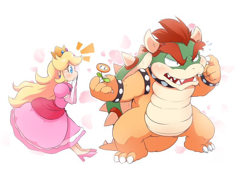 bowser and peach porn - amouranth boobs lesbian cockhold