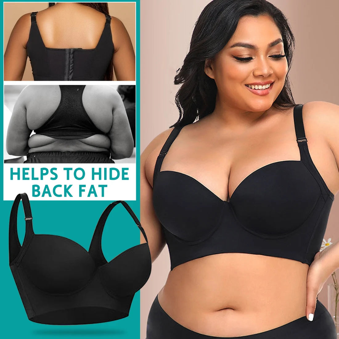 bra hides back fat - sarah lace and willow ryder mistress ysave