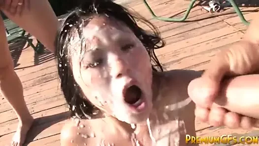 dale pinney recommends Bukkake Asian Porn