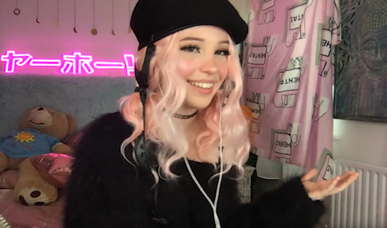 belle delphine getting fucked strapon femdom belle delphine getting fucked
