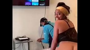 ben kush recommends ebony caught masterbating pic