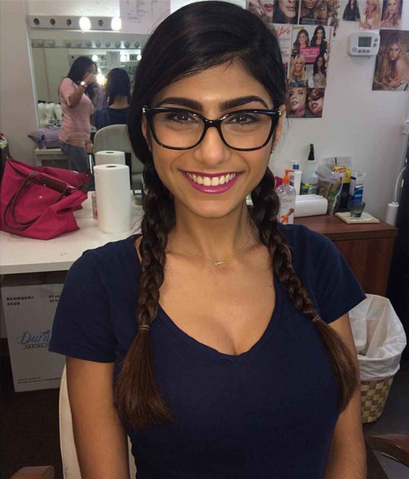 horny mia khalifa - the anal staircase rough prone bone