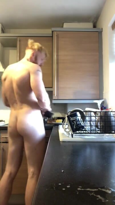 Best of In the kitchen naked