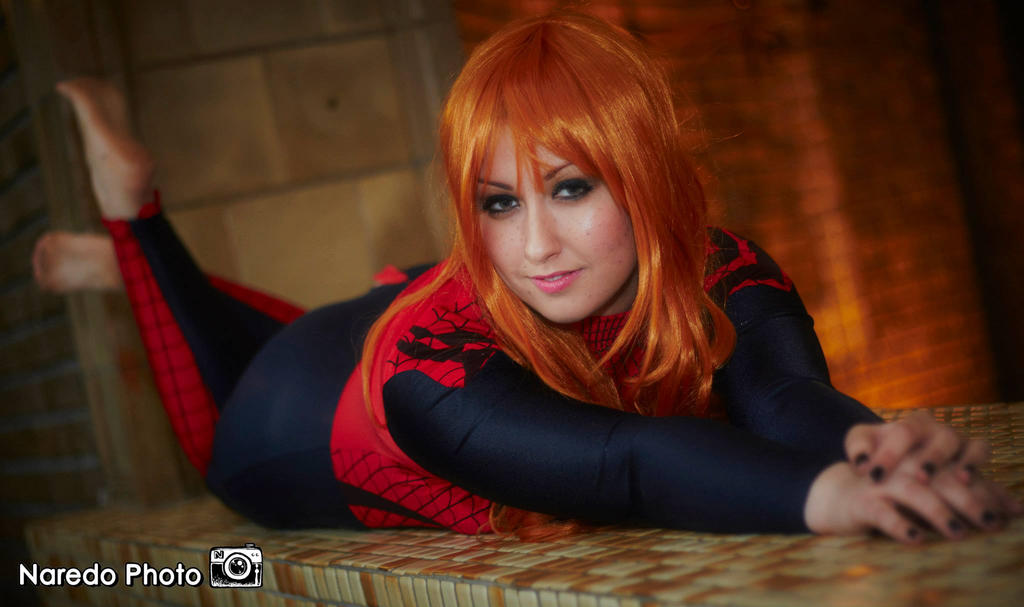 mary jane watson cosplay - monstercock mature buddy blowjob