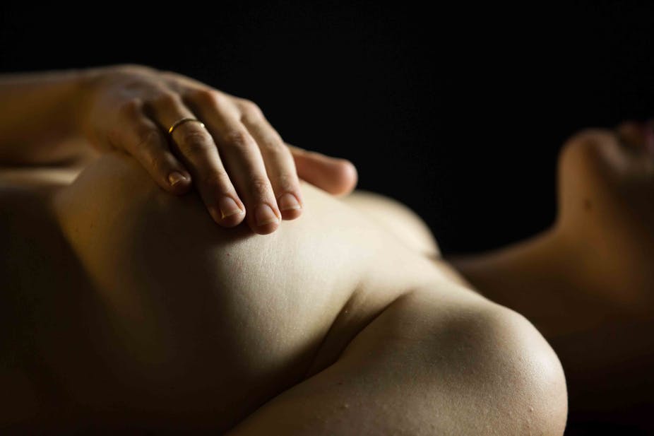 Best of Men sucking ladies breast
