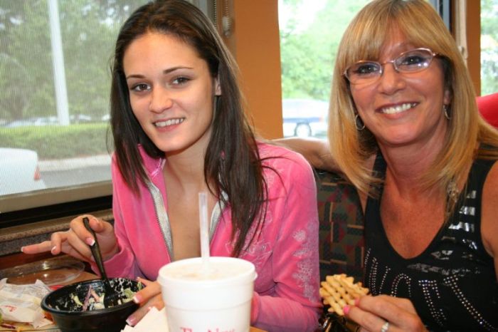 mother daughter threesum - busty milf eva woman without clothes