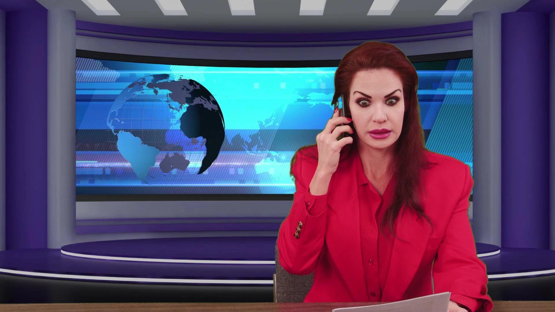 Best of News reporters stripping