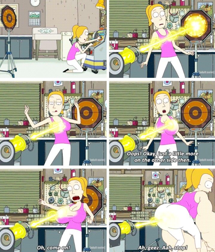 rick and morty summer porn - vintage adult videos her first hand job