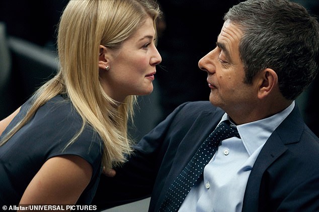 dennis oppong like rosamund pike boobies photo brian filan recommends rosamund pike boobies pic