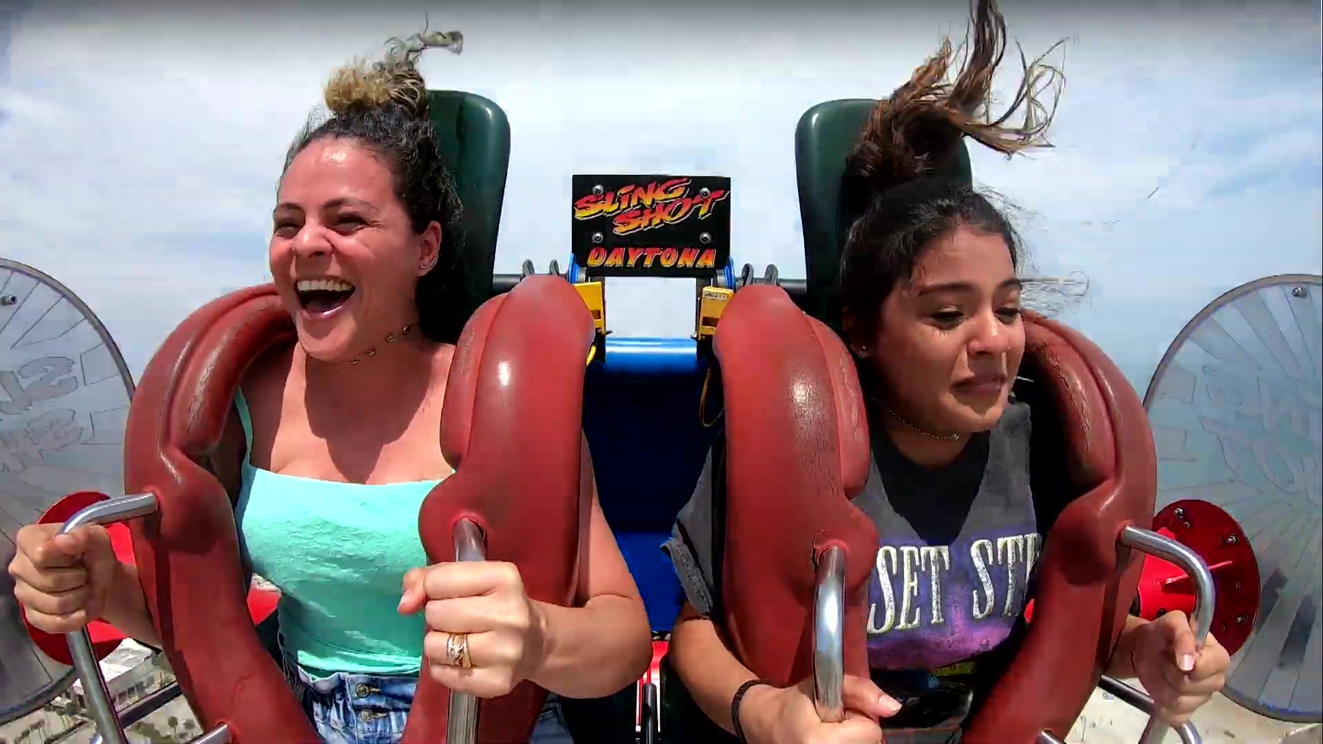 brian napier recommends sling shot ride boob slip david hillmann add sling shot ride boob slip photo
