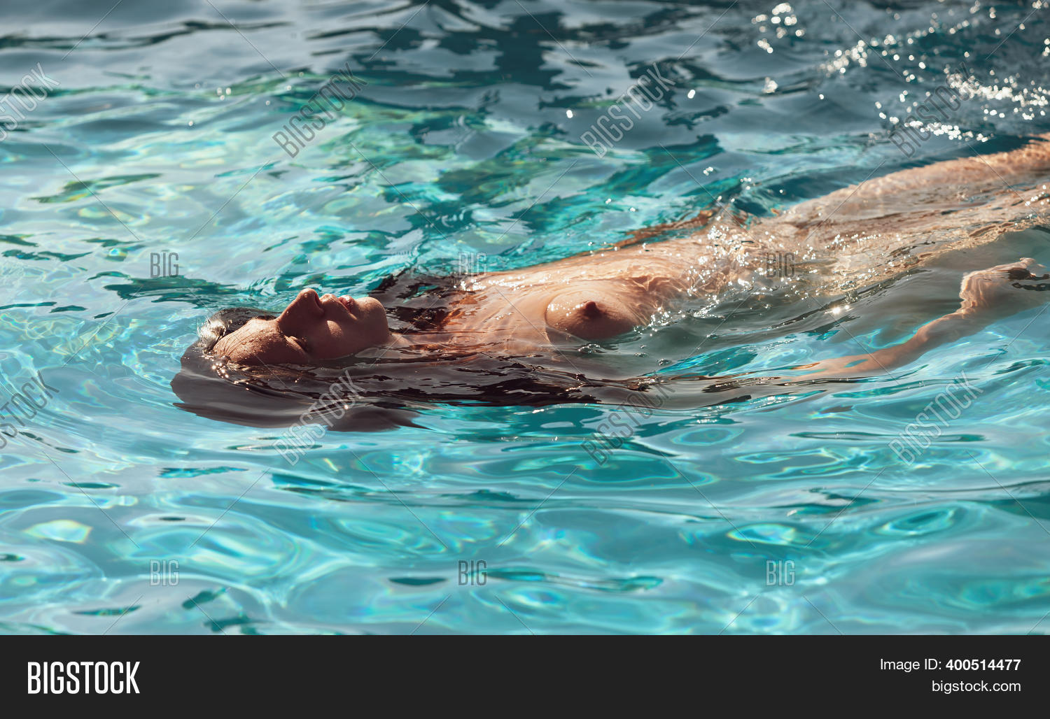 Best of Swimming nude in pool