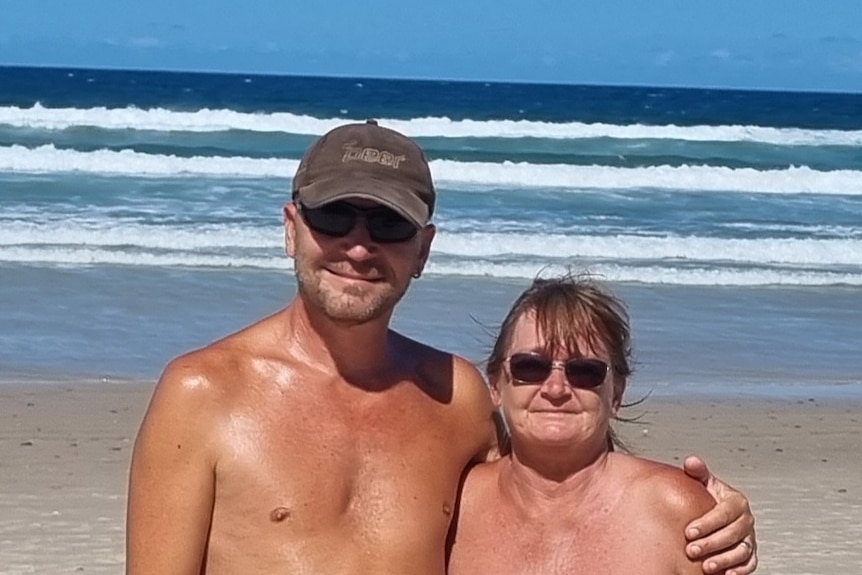 Best of andy beland's gallery news reporters stripping brandon albanese add photo women naked on beach